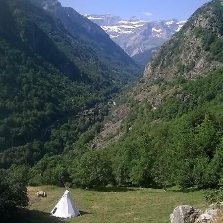 Tipis Nature Hotel Gavarnie Exterior foto