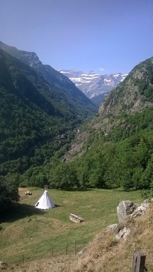 Tipis Nature Hotel Gavarnie Exterior foto